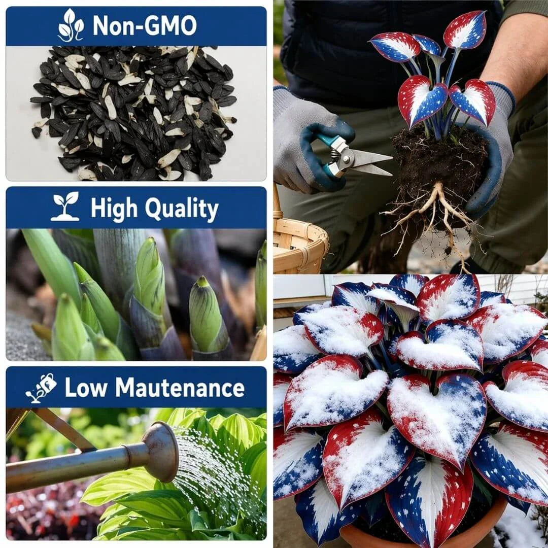 šLast Day Sale Off 49%šCelebrate America's 250th š±Premium Shade-Loving Hosta Seeds