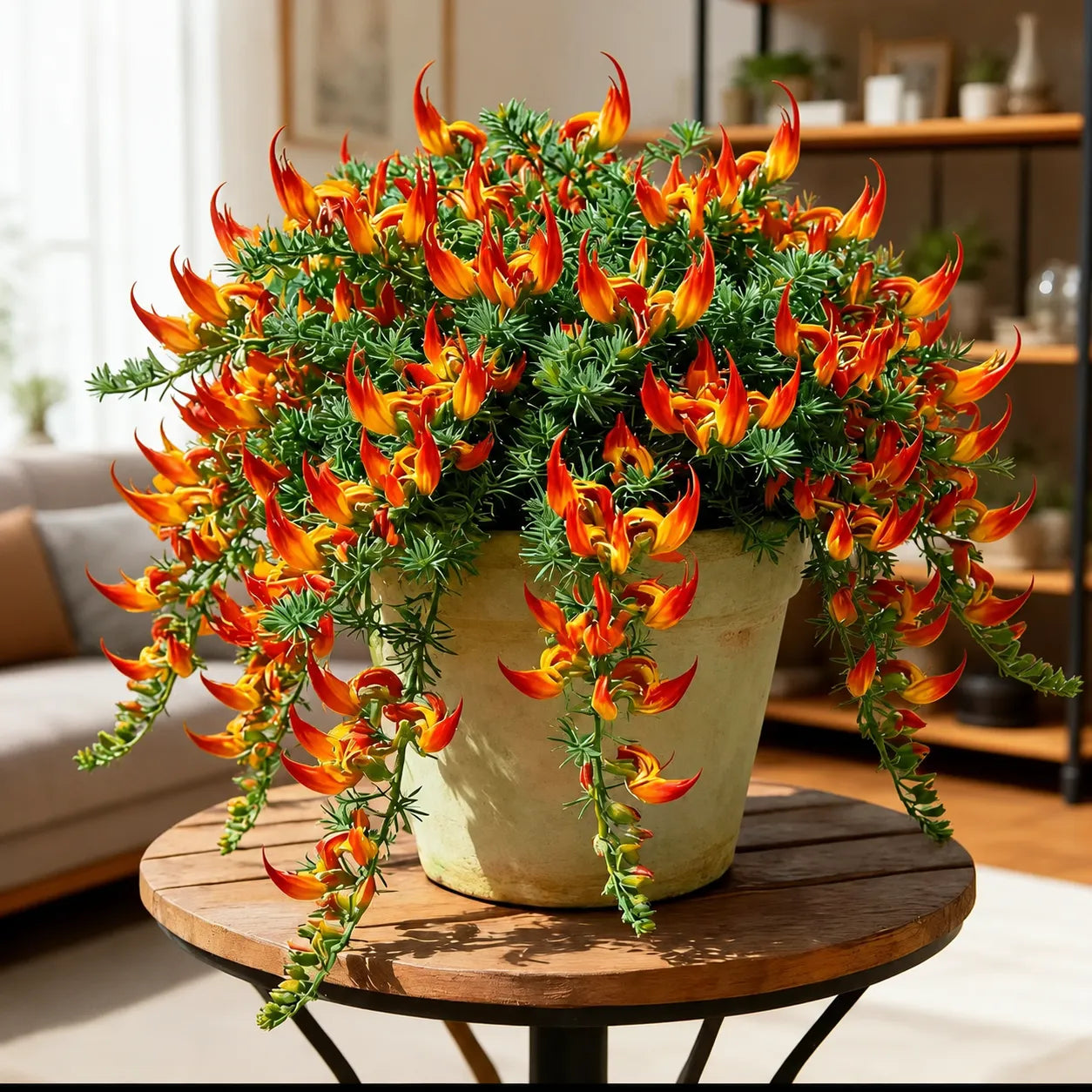 Parrotbeak spider plant - š„ Blooms for up to 300 Days a Year!