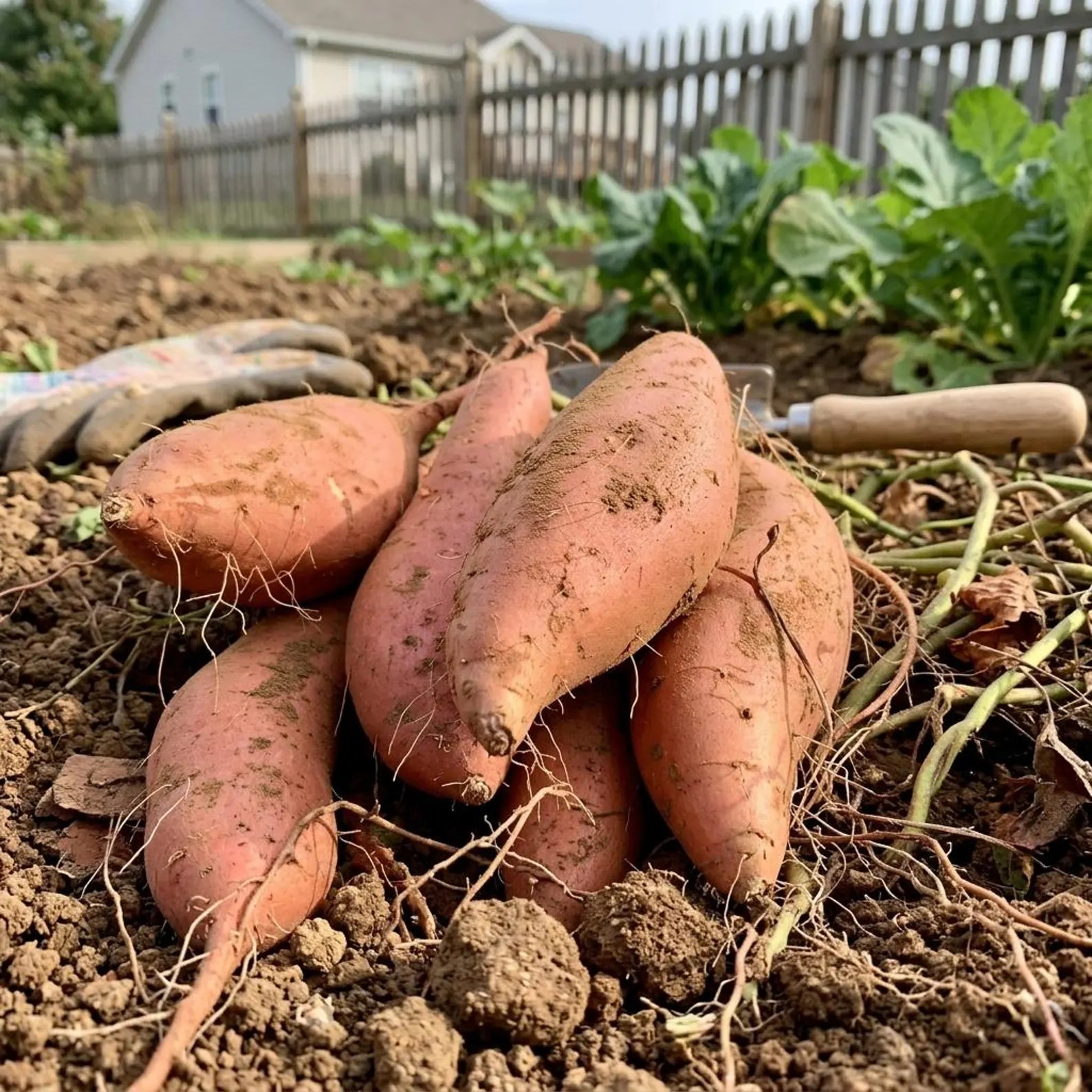 Sweet Potato Seeds | Warm Season Root Vegetable for Home Garden Raised Bed Outdoor Growing