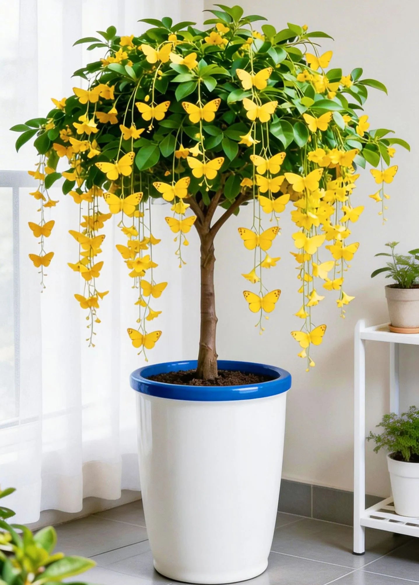 šæ Golden Silk Hanging Butterfly - The Lucky āMoney Treeā